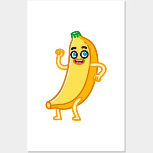 Dancing bananas Posters and Art